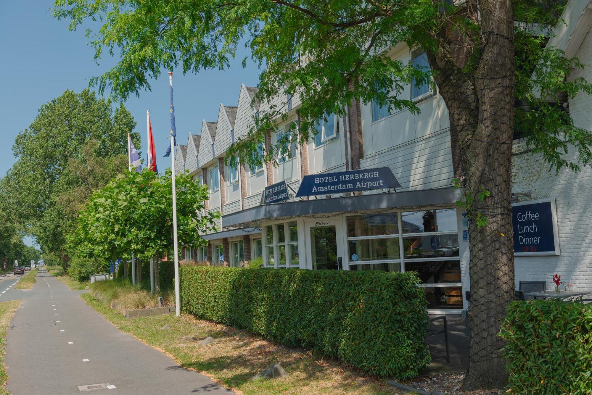 Boutique Hotel Herbergh Amsterdam Airport Free Parking Badhoevedorp Exteriör bild
